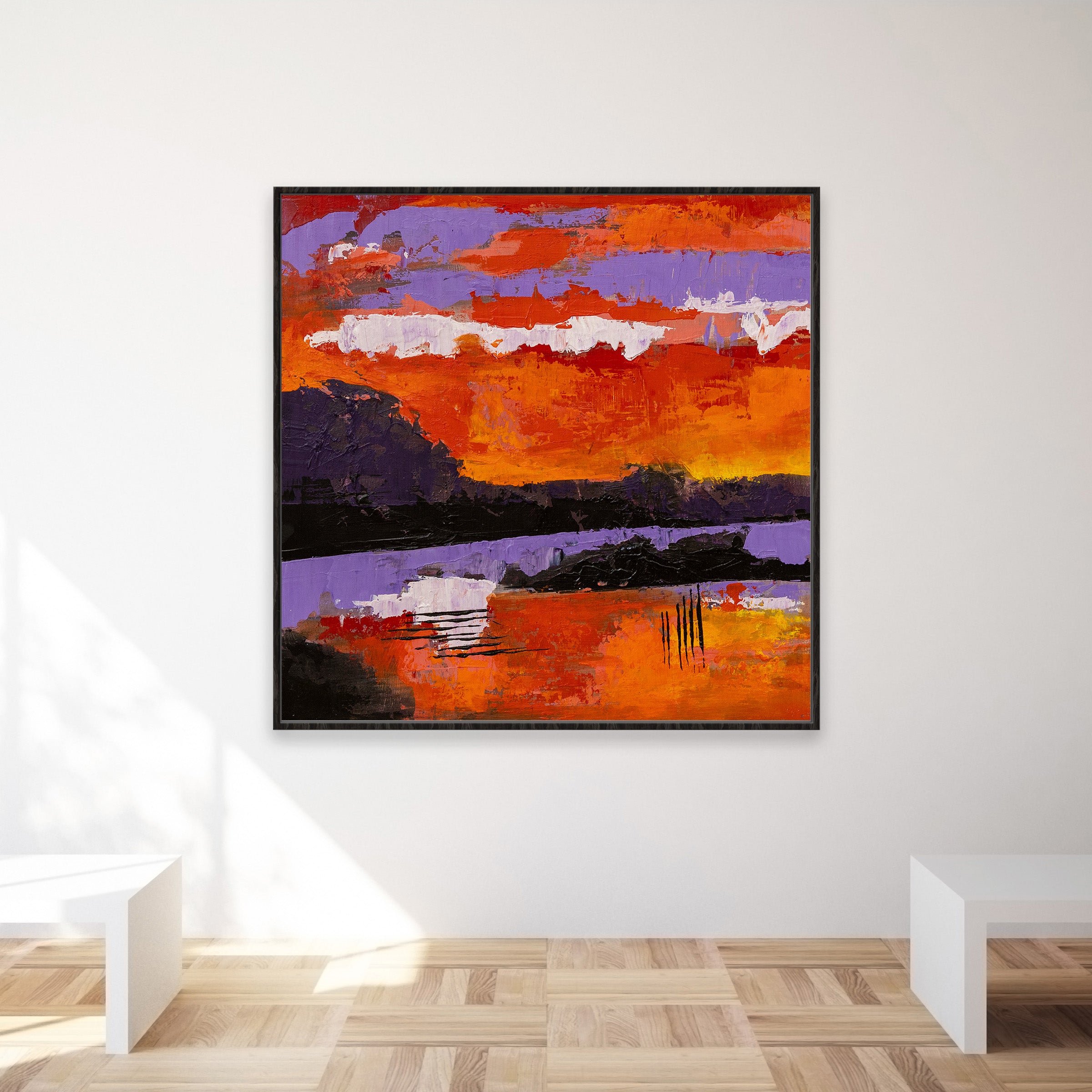 Orange sunset 3