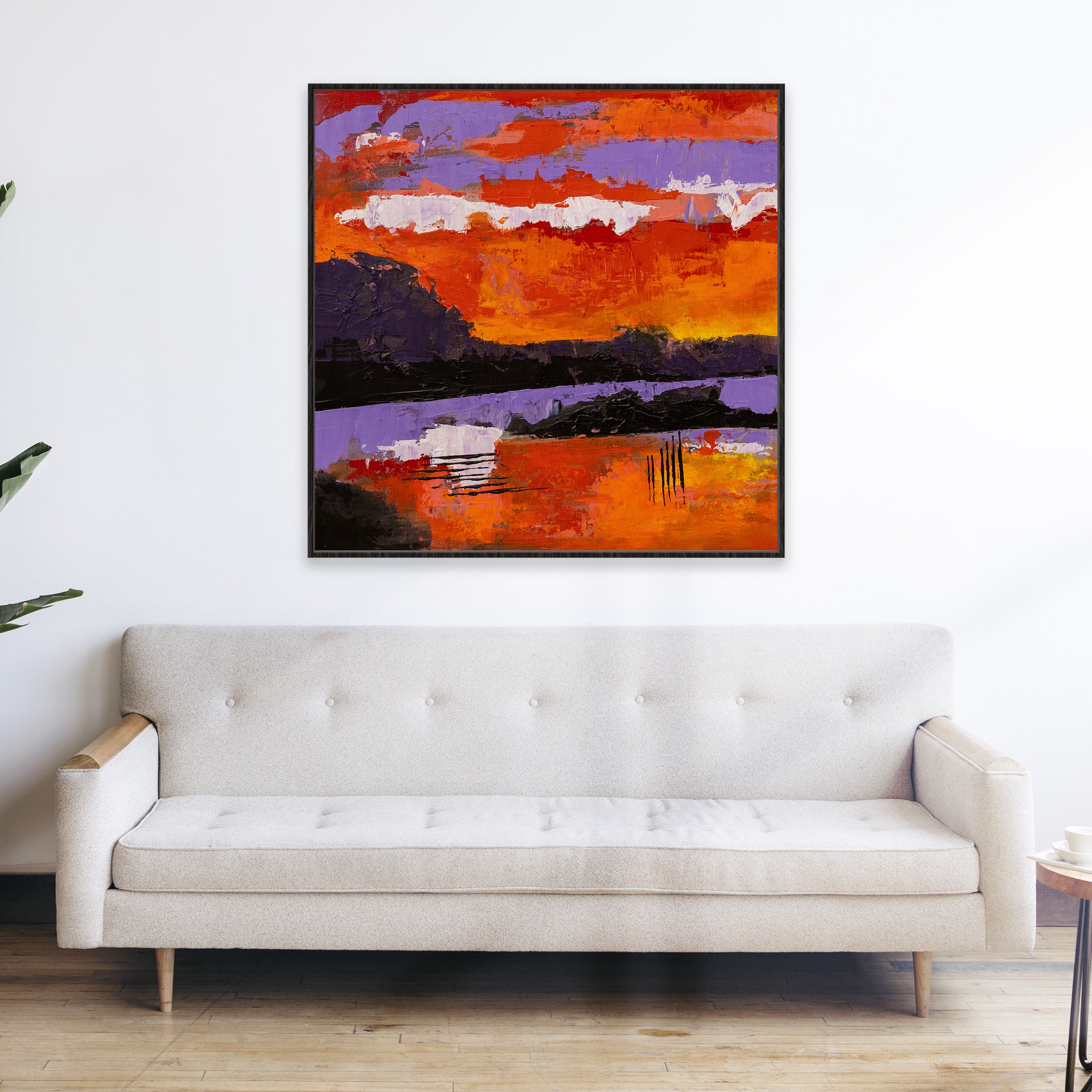 Orange sunset 3