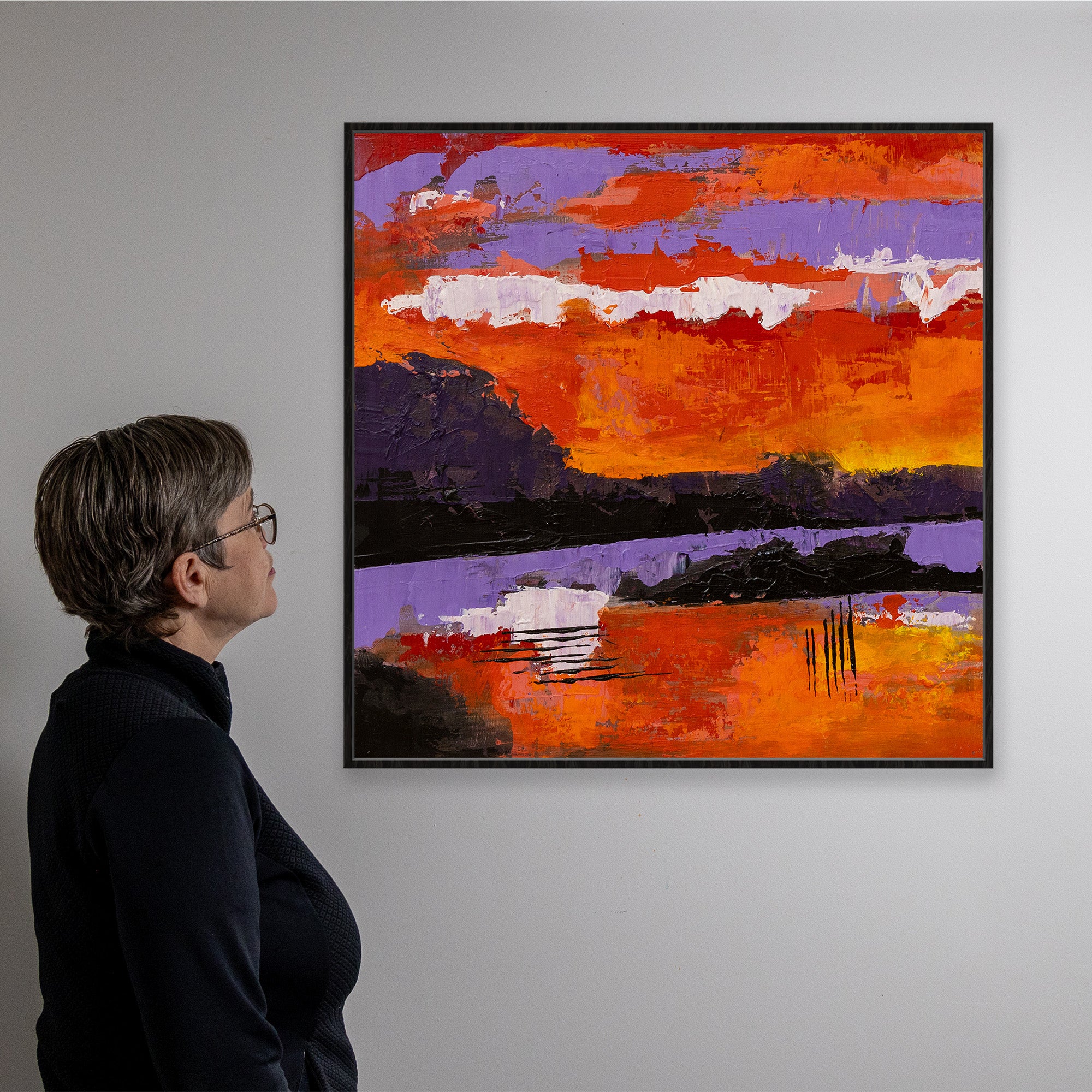 Orange sunset 3