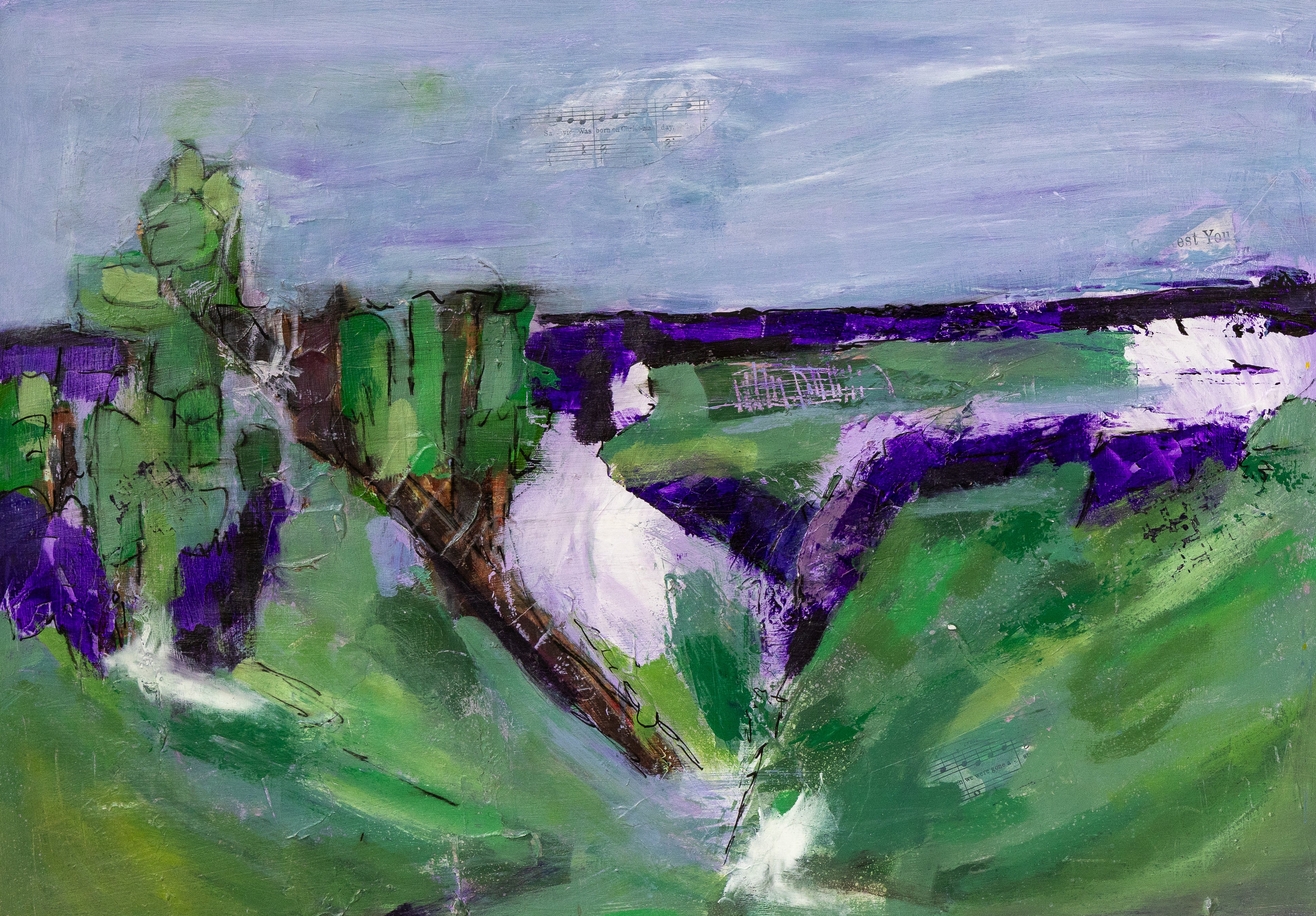Blue Mountain valley - Original