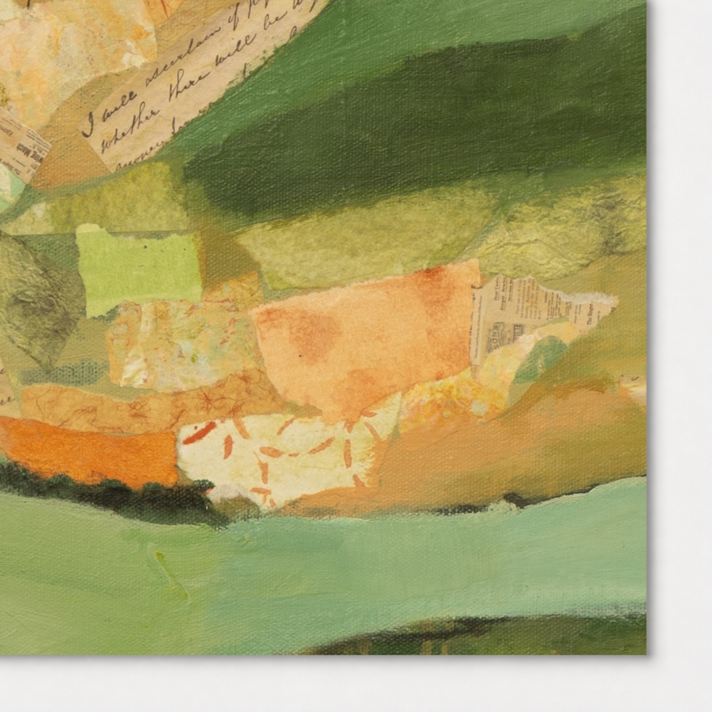 Patchwork Peaks - Original